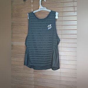 Peloton Black Mesh Women's Running Tank Top No Size (See Measurements)